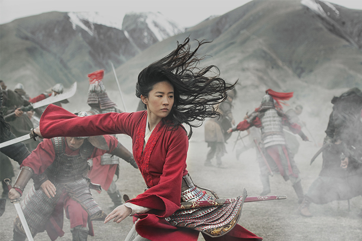 Mulan streaming on Disney Plus