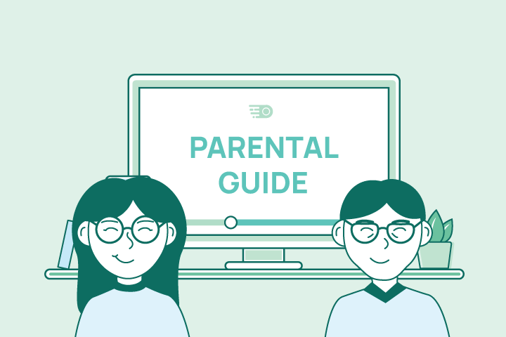 Guide to parental controls and online safety graphic.