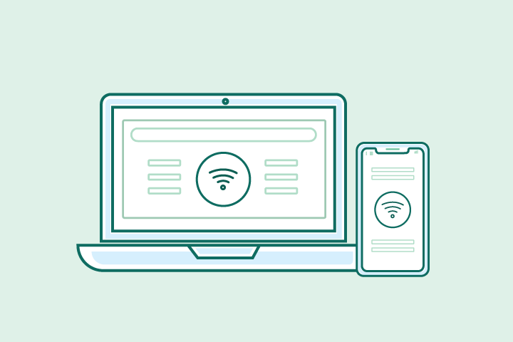 graphic of a laptop and smartphone