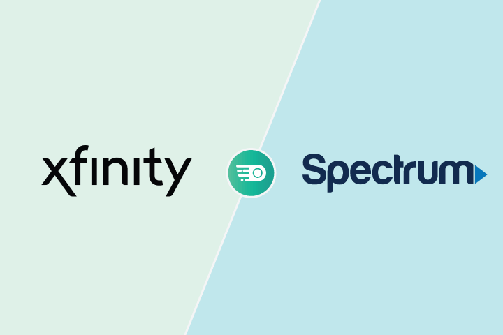 xfinity vs spectrum graphic