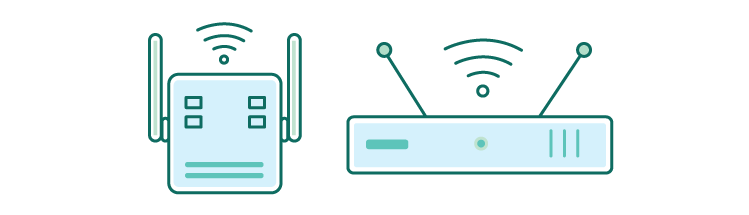 extender router graphic