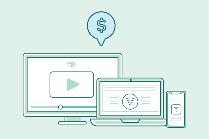 graphic of tv laptop and phone