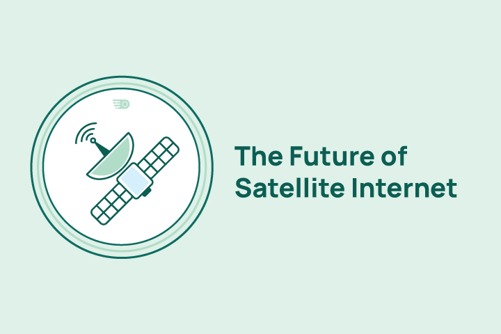 future of satellite internet graphic