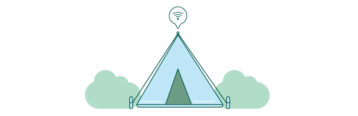 camping wifi graphic