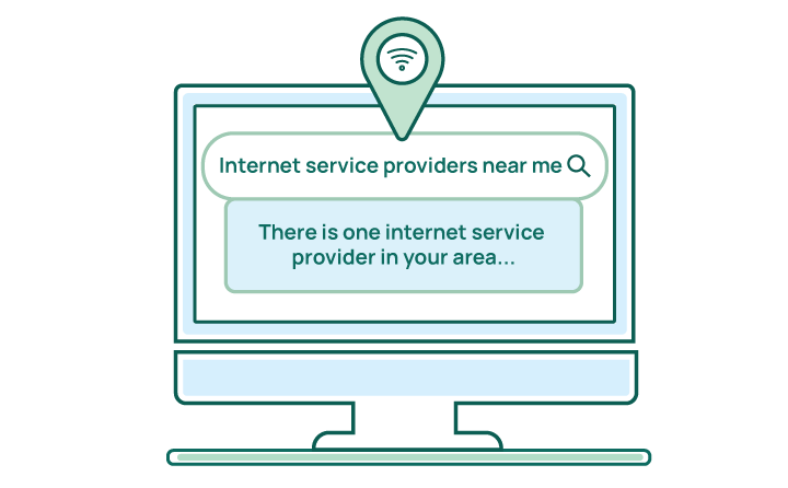 internet providers near me graphic