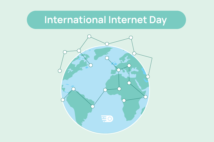 featured image for international internet net showing interconnected globe