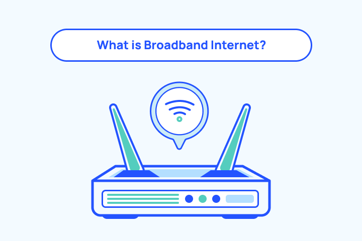 What is broadband internet