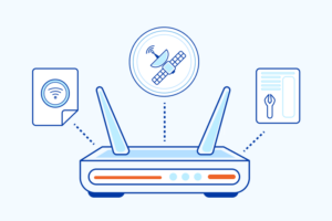 set up satellite internet