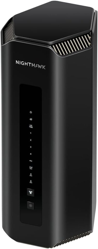 NETGEAR Nighthawk Tri-Band WiFi 7 Router (RS700S) is our top choice for a router for your fiber internet
