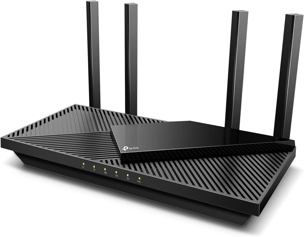 TP-Link Dual-Band AX3000 Wi-Fi 6 Router Archer AX55 is a high-quality router for fiber internet