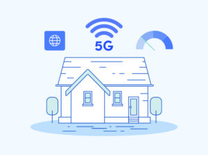 featured image for an article about 5G home internet, what it is, and how it works